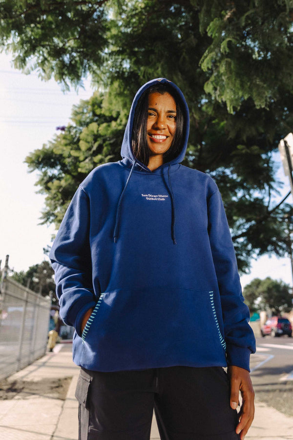 Unisex San Diego Wave FC Vamos Wave Noche Latina Fleece Hoodie