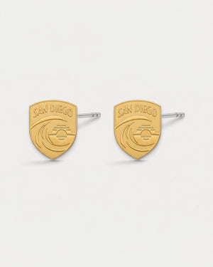 San Diego Wave FC Logo Stud Earring