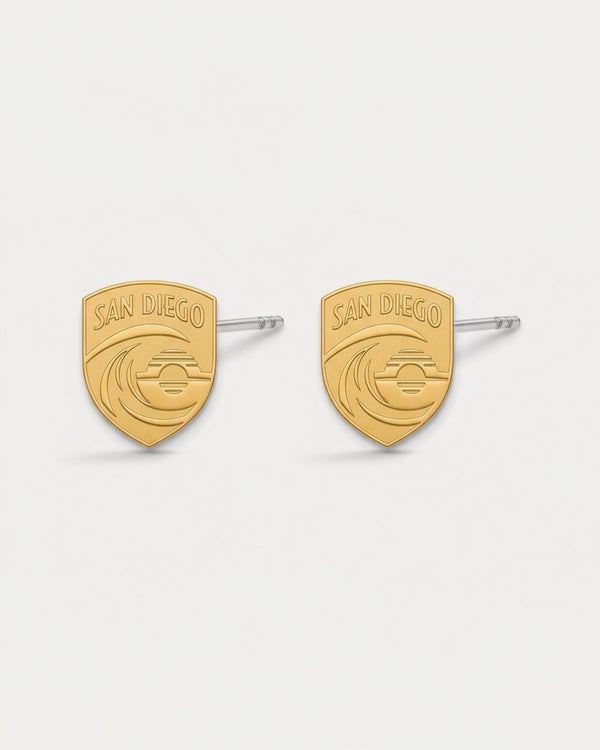 San Diego Wave FC Logo Stud Earring