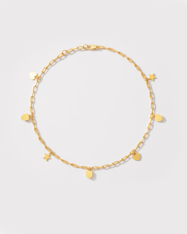 San Diego Wave FC Star and Heart Charm Necklace