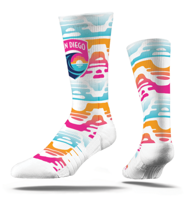 San Diego Wave FC Del Sol Crew Socks