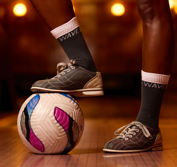 San Diego Wave FC Pink Stripe Socks