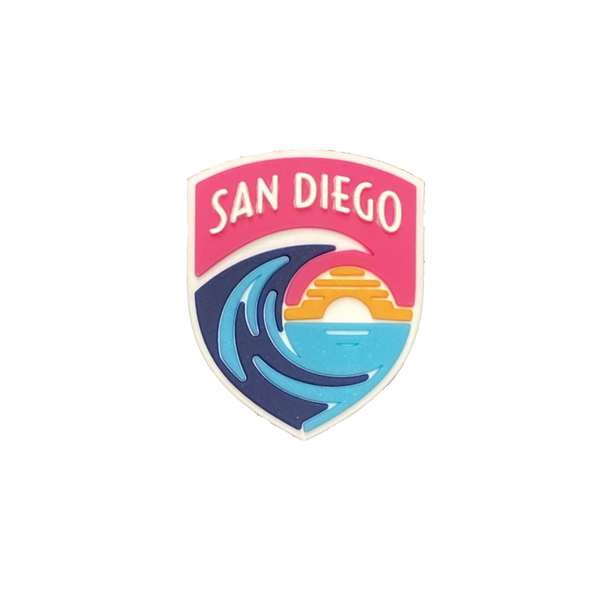 San Diego Wave FC Crest Multi-Use Silicone Charm