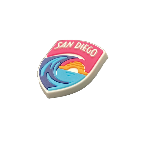 San Diego Wave FC Crest Multi-Use Silicone Charm