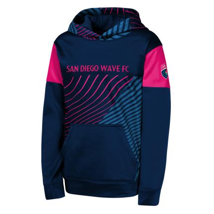 Youth San Diego Wave FC Unbeatable Fleece Hoodie