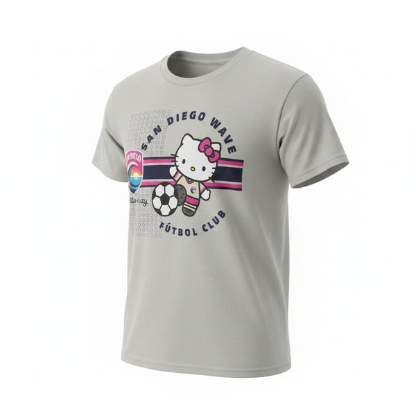 Unisex San Diego Wave FC Hello Kitty Corner Kick Short Sleeve Tee