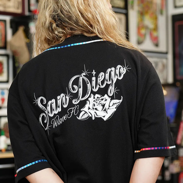 San Diego Wave FC 2026 Noche Latina Unisex Baseball Tee