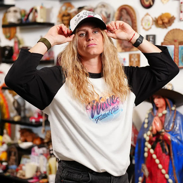 Unisex San Diego Wave FC 2026 Noche Latina Raglan Tee