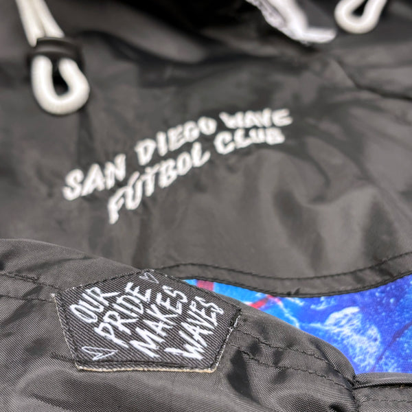 Unisex San Diego Wave FC Our Pride Makes Waves Wind Breaker
