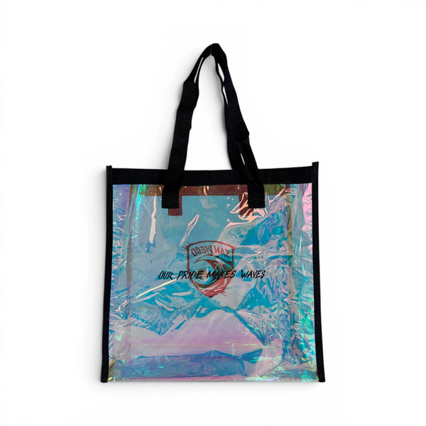 San Diego Wave FC Our Pride Makes Waves Iridescent Tote Bag