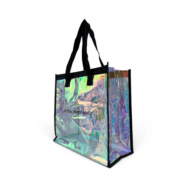 San Diego Wave FC Our Pride Makes Waves Iridescent Tote Bag