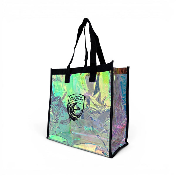 San Diego Wave FC Our Pride Makes Waves Iridescent Tote Bag