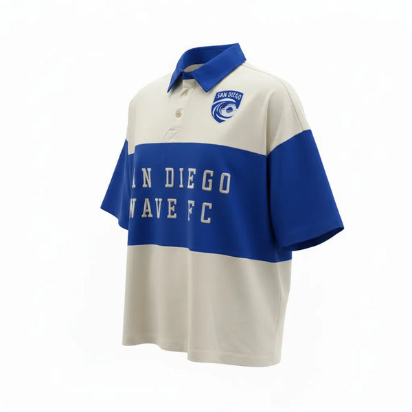 Unisex San Diego Wave FC Clubhouse Oversized Polo