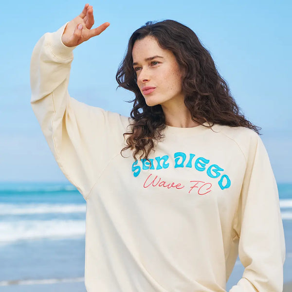 Unisex San Diego Wave FC Locals' Summer Crewneck