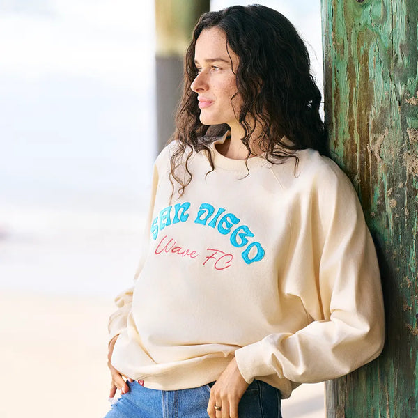 Unisex San Diego Wave FC Locals' Summer Crewneck