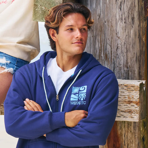 Unisex San Diego Wave FC Locals' Summer Zip Hoodie