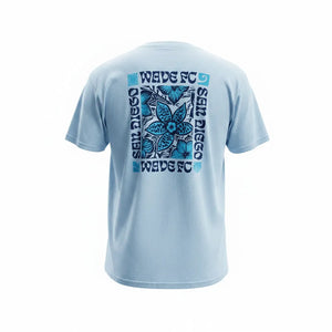 Unisex San Diego Wave FC Locals' Summer Short Sleeve Pocket Tee