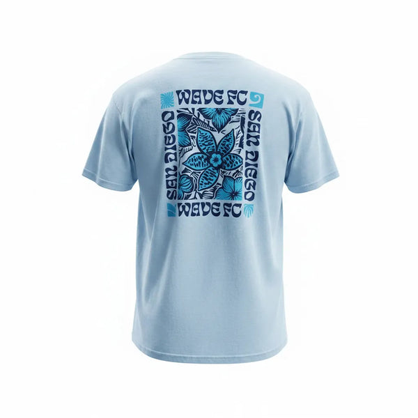 Unisex San Diego Wave FC Locals' Summer Short Sleeve Pocket Tee