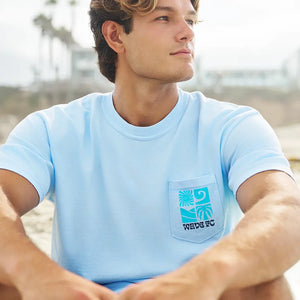 Unisex San Diego Wave FC Locals' Summer Short Sleeve Pocket Tee