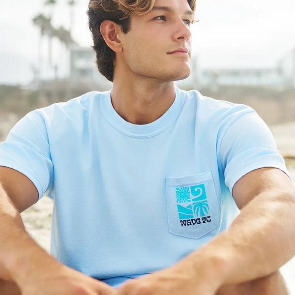 Unisex San Diego Wave FC Locals' Summer Short Sleeve Pocket Tee