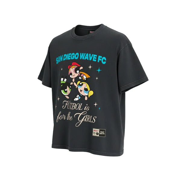 Wave FC x The Powerpuff Girls Fútbol is for the Girls Unisex Tee