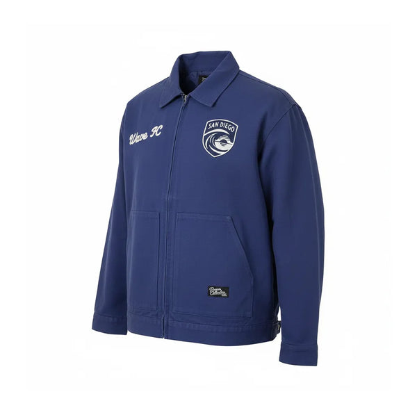 Unisex San Diego Wave FC Retro Oversized Work Jacket