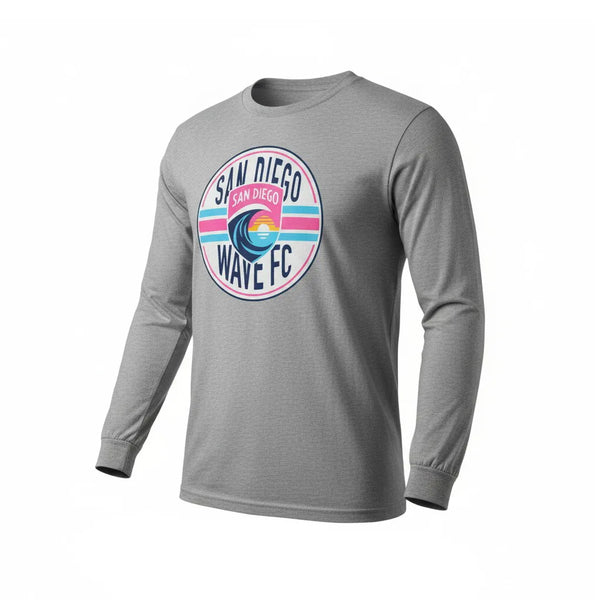 Unisex San Diego Wave FC Seal Long Sleeve Tee