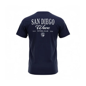 Unisex San Diego Wave FC Navy Yamas Duke Short Sleeve Tee