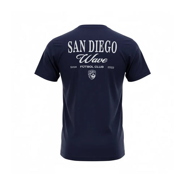 Unisex San Diego Wave FC Navy Yamas Duke Short Sleeve Tee