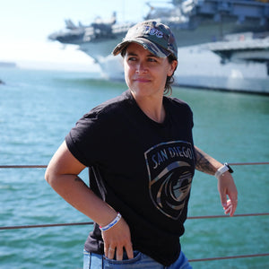 2026 Unisex San Diego Wave FC Military Appreciation Short Sleeve Tee