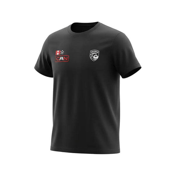 Unisex San Diego Wave FC Let’s Go Wave Canada Tee