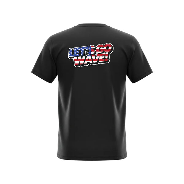 Unisex San Diego Wave FC Let’s Go Wave USA Tee