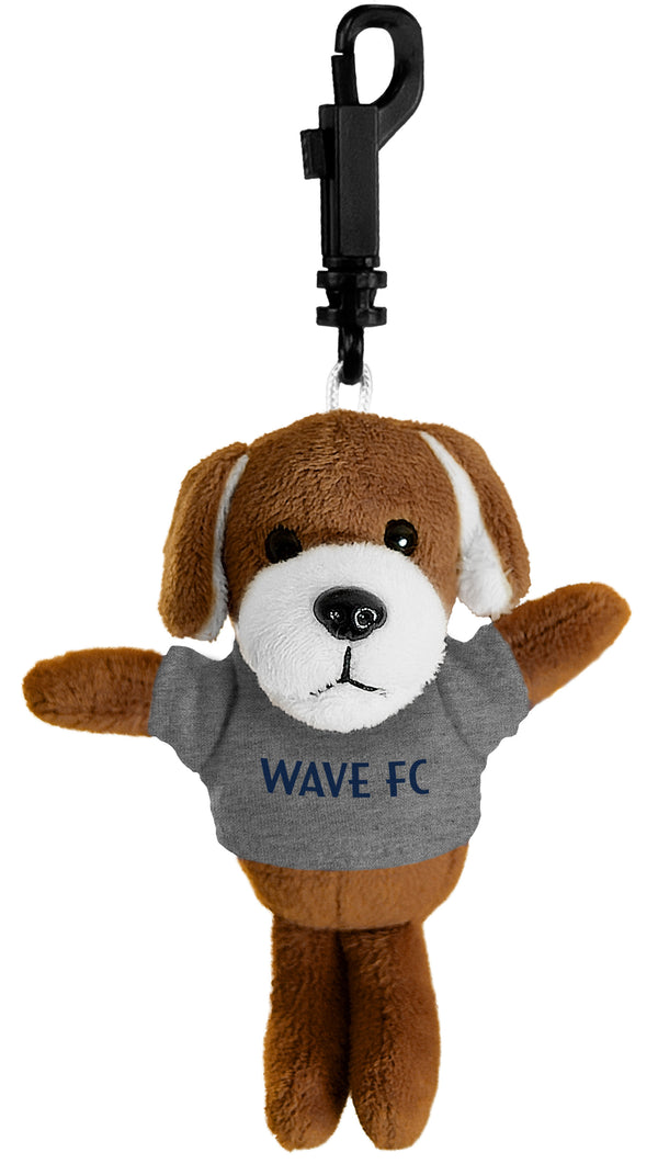 San Diego Wave FC Dog Plush Keychain
