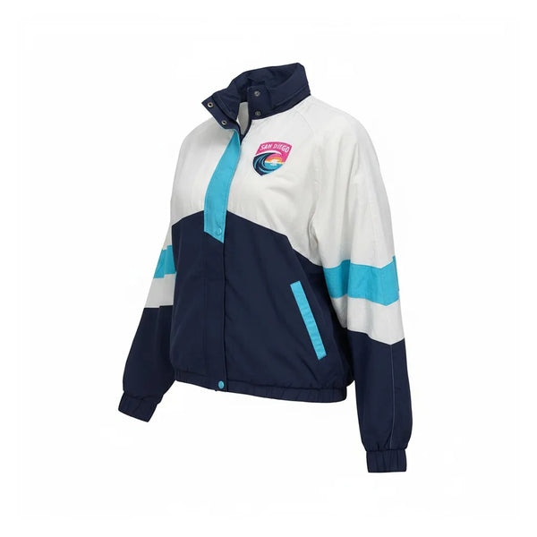 Women's San Diego Wave FC Color Blocked Windbreaker