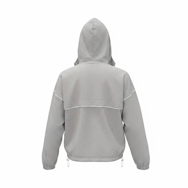 Women's San Diego Wave FC Gaia Textured 1/2 Zip Jacket