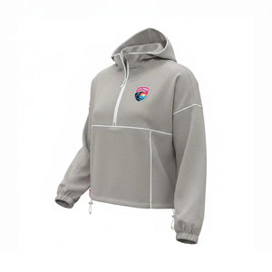 Women's San Diego Wave FC Gaia Textured 1/2 Zip Jacket