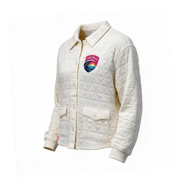 Women's San Diego Wave FC Marlene Quilted Jacket