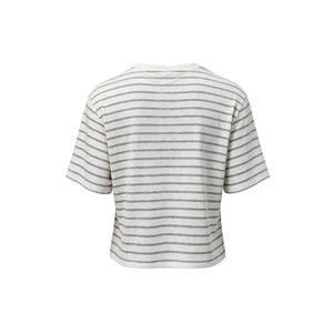 Women's San Diego Wave FC Natalia Striped Short Sleeve Tee