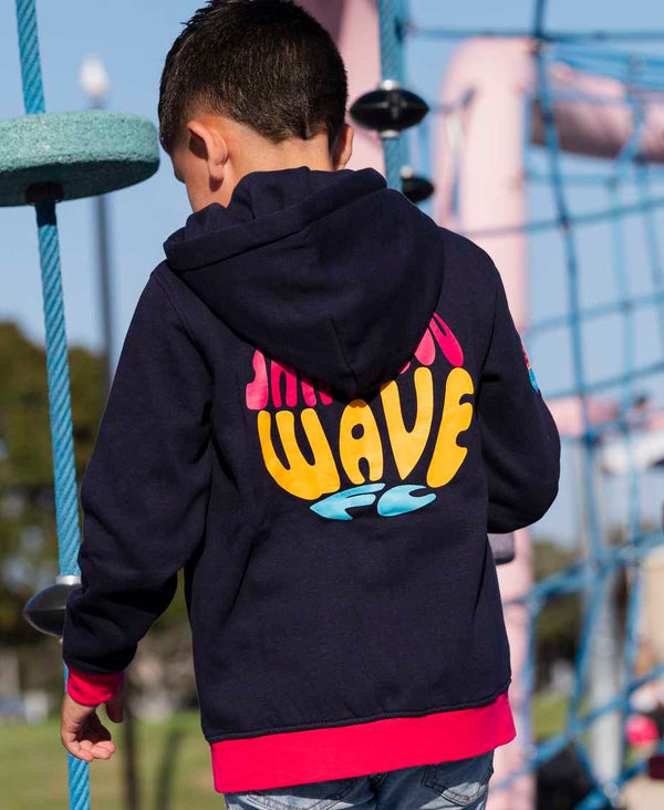 Youth San Diego Wave FC Groovy Full Zip Hoodie