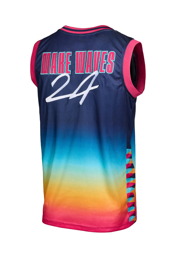 Youth San Diego Wave FC Retro Sunset Lifestyle Tank Top