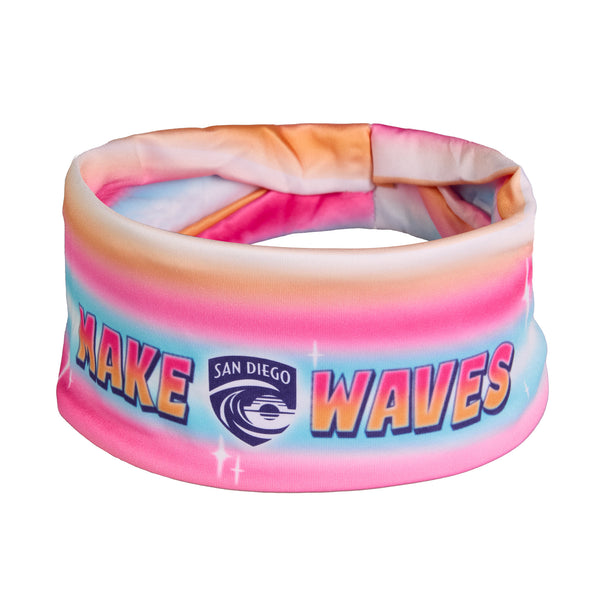 San Diego Wave FC Make Waves Headband