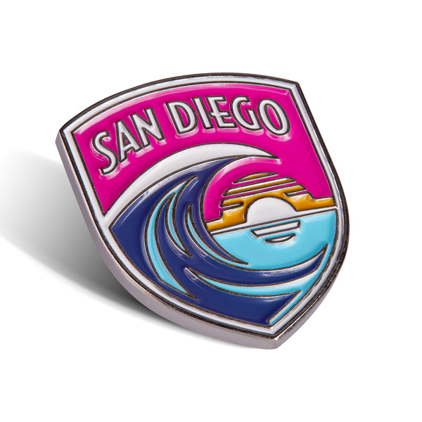 San Diego Wave FC Crest Pin
