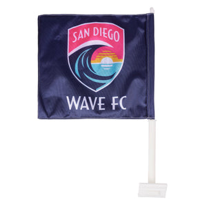 San Diego Wave FC Car Flag