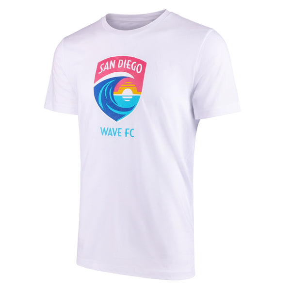 Unisex San Diego Wave FC Crest Short Sleeve Tee