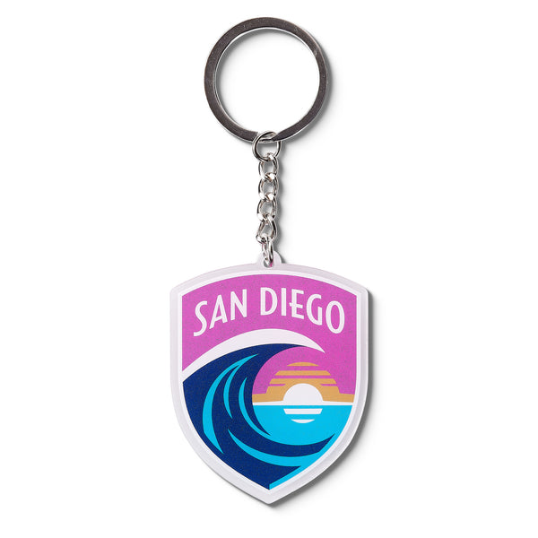 San Diego Wave FC Crest Acrylic Keychain