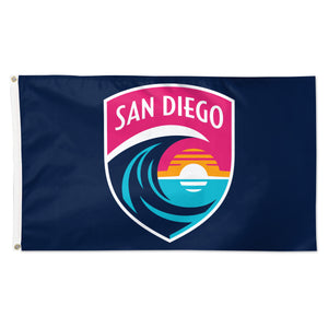 San Diego Wave FC Crest Flag