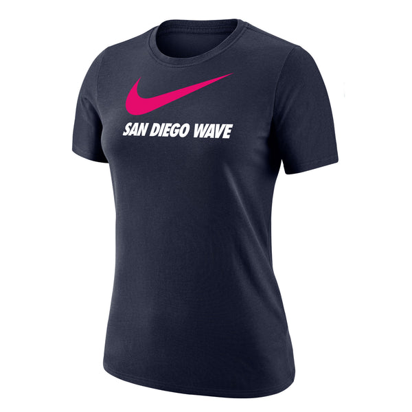 Women's Nike San Diego Wave FC Swoosh Short Sleeve Tee