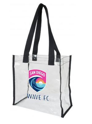 San Diego Wave FC Crest Clear Tote Bag