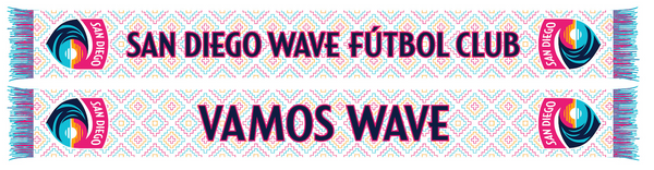 San Diego Wave FC Vamos Wave Summer Scarf
